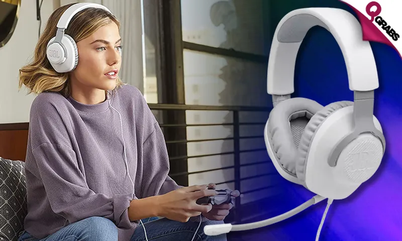 JBL Quantum100 Wired Headphone!